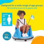 Kidzone Smart Bumper Car for Kids Age 1.5-6