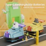 2 Pack Remote Control Ejecting Bumper Cars
