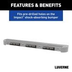 Universal 10-Inch Rubber Bumper Guard Strip