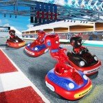 Mini RC Spider Bumper Cars Set with Lights