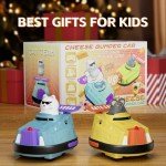 2 Pack Remote Control Ejecting Bumper Cars