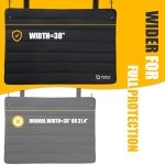 VEXPLO Foldable Rear Bumper Guard for Vehicles