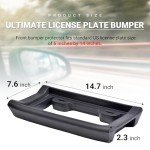 License Plate Bumper Guard - Universal Fit