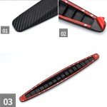 Carbon Fiber Bumper Protector Trim - 4 Pieces
