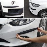 Carbon Fiber Bumper Protector Trim - 4 Pieces