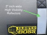 BumperBoss Upgraded Rear Bumper Guard for Cars