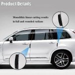 Carbon Fiber Car Door Edge Guard Set - 4PCS