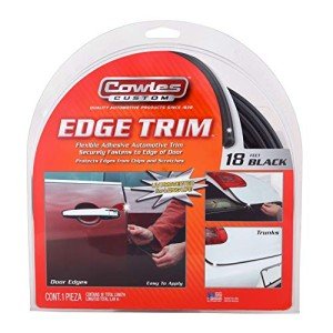 18ft Black U-Channel Edge Guard Trim