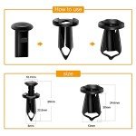 35PCS Engine Splash Shield Guard Bolts Clips