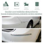4 PCS Universal Car Bumper Protector Strips