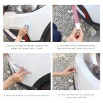 4 PCS Universal Car Bumper Protector Strips
