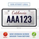 Silicone License Plate Frame Set with Coasters