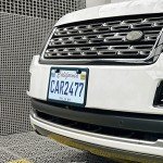 Matte Black License Plate Frames - 2 Pack