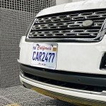 2-Pack Silver Rust-Proof License Plate Frames