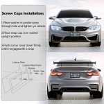 Stylish Bling License Plate Frames for Women - 2 Pack