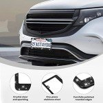 2 Pack Sparkly Rhinestone License Plate Frames