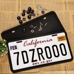 Silicone License Plate Frames - 2 Pack, Universal
