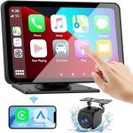 7" Portable Car Stereo with Apple CarPlay & Bluetooth