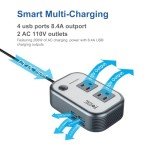 FOVAL 200W Car Power Inverter with 4 USB Ports