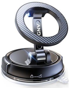 Carbon Fiber MagSafe Car Phone Holder - 360° Adjustable
