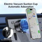Magnetic Car Phone Holder with Adjustable Suction
