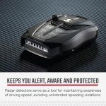 Cobra RAD 480i Laser Radar Detector with Bluetooth