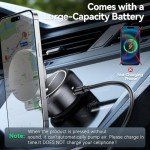 Magnetic Car Phone Holder with Adjustable Suction