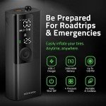 Portable Tire Inflator with Digital Pressure Gauge