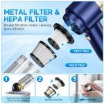 JONYJ Portable Cordless Car Vacuum and Air Duster