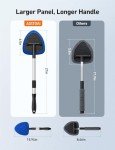 AstroAI Extendable Windshield Cleaner with Microfiber Pads