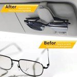 Magnetic Sunglasses Holders for Car Visor - 2 Pack