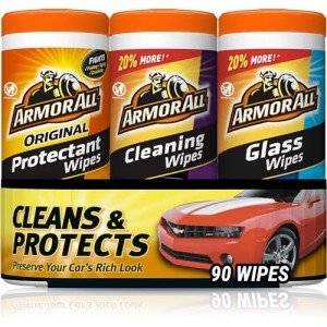 Armor All Interior and Exterior Cleaning Wipes - 90 Count