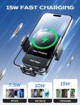CHGeek 15W Fast Wireless Car Charger Mount