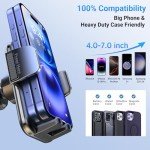 3-in-1 Adjustable Car Phone Holder Mount