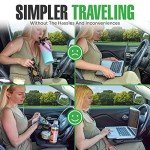Steering Wheel Tray for Food & Laptop Use
