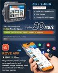 ROVE R2-4K Dual Dash Cam with 128GB Card