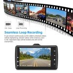 BOOGIIO 1080P FHD Dash Cam with 32G SD Card