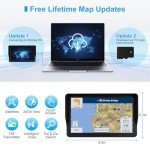 9" Touch Screen GPS Navigator with Voice Directions