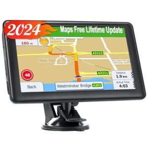LOVPOI 7-Inch GPS Navigation for Trucks