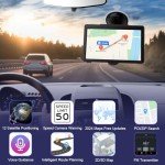 2024 GPS Navigation System with 7-Inch Touchscreen