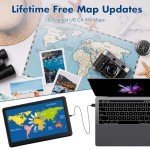 7-Inch GPS Navigator with 2025 Maps and Voice Guidance