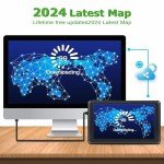 LOVPOI 7-Inch GPS Navigation for Trucks