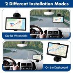 7-Inch GPS Navigator with 2025 Maps and Voice Guidance