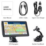 LOVPOI 7-Inch GPS Navigation for Trucks