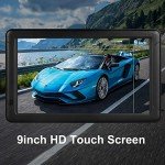 9-Inch GPS Navigation with Voice Directions