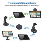 9-Inch GPS Navigation with Voice Directions