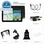 7-Inch Touch Screen Car GPS Navigator with Maps