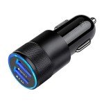 Dual USB Fast Car Charger for Phones and Tablets