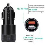 Dual USB Fast Car Charger for Phones and Tablets