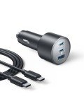 Anker 3-Port USB-C Fast Car Charger